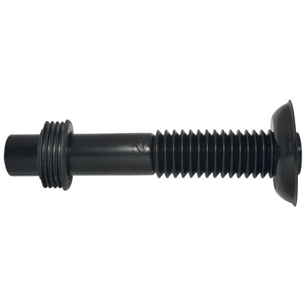 Tubo Ligação Vaso Sanitário Ajustável Preto 290419 Blukit