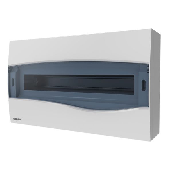 Quadro de Distribuição Sobrepor para 18 Disjuntores Din 096.200.012 Brum