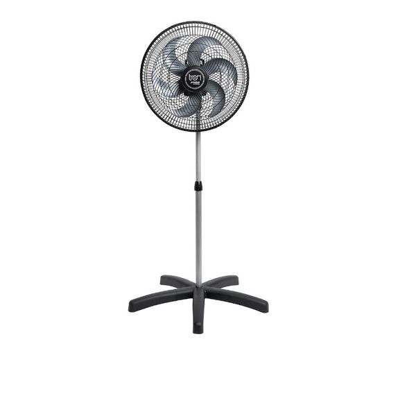 Ventilador Pedestal Coluna Tron Oscilante 50cm Preto 220V