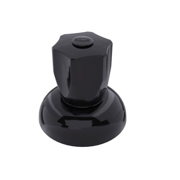Acabamento para Registro 3/4 Abs Preto C-50 090207 Blukit
