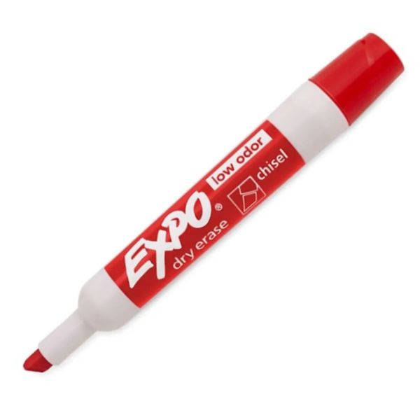 Marcador para Quadro Branco Expo Tank Cor Vermelho 80002
