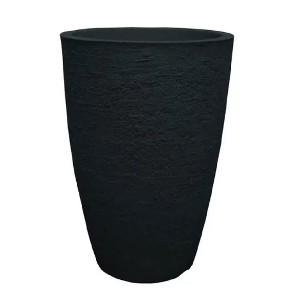 Vaso Liso Conico 30 Preto Ardosia Japi JVOLPA30
