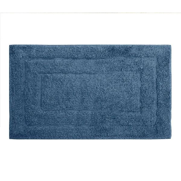 Tapete Happy para Banheiro 40 x 60cm Azul Kapazi 28HAP02