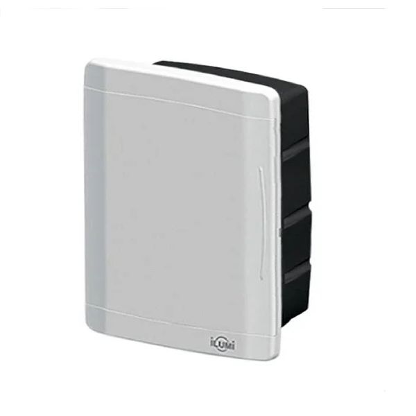 Quadro Caixa Plástica Embutir 12 Disjuntores DIN Ilumi 62067