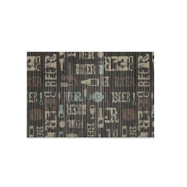 Tapete Antiderrapante Tropical 43cm Beer Time Kapazi 0201BEERT
