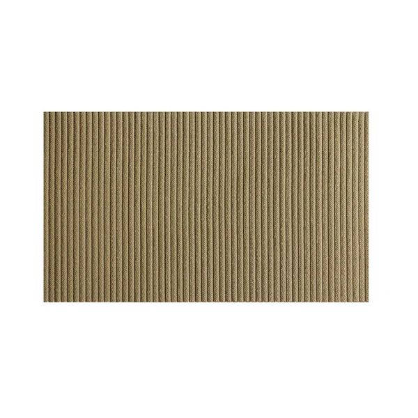 Tapete Antiderrapante Tropical Bege 43cm Kapazi 0201000BG