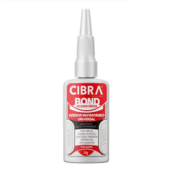 Adesivo Instantâneo Gel 20gr Cibrabond 150221