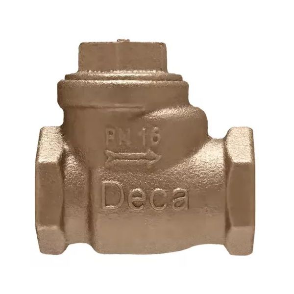 Válvula De Retenção De Bronze Horizontal 3/4'' Deca 