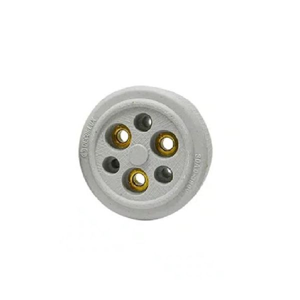 Tomada Porcelana 3 Pinos 30A Decorlux TO0333