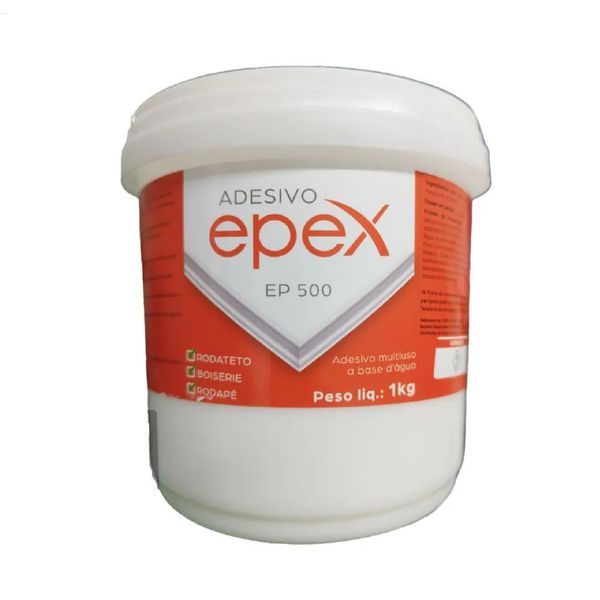 Adesivo Acrílico Branco para Rodateto Epex EP500 1Kg