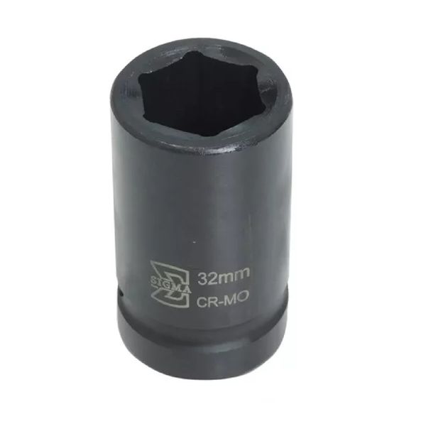 Soquete Sextavado Impacto Longo 1 pol x 32mm SGT
