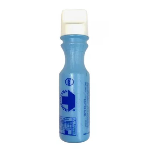 Marcador Industrial 3mm Traço Forte 60ml Azul 