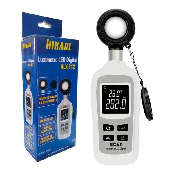 Mini Luxímetro Digital HLX-912 Hikari