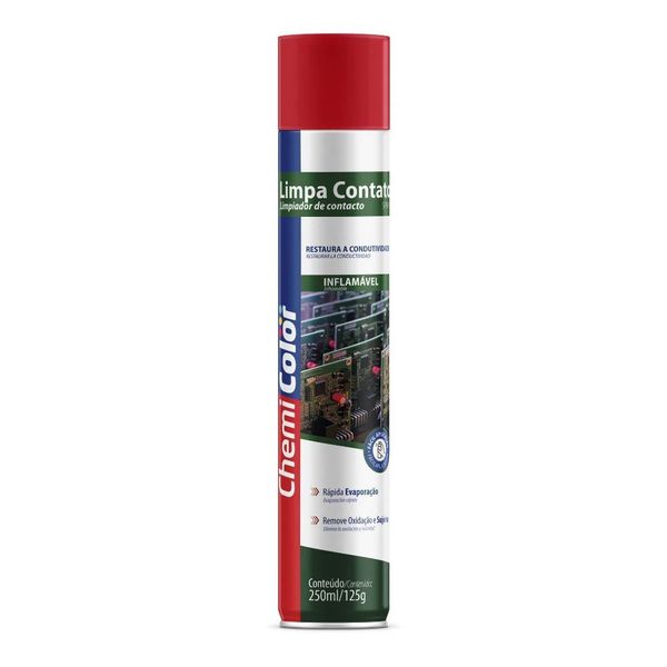 Limpa Contatos Spray 250ml Chemicolor