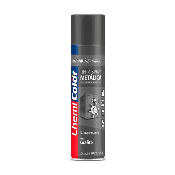 Tinta Spray Grafite 400ml Chemicolor