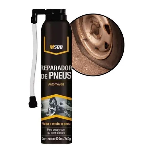 Reparador de Pneus Spray 400ml M500