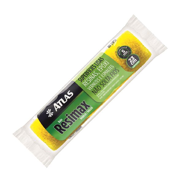 Rolo Resimax 23cm 339/23 Sem Cabo Atlas