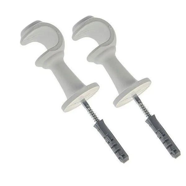 Suporte Varão Cortina 19mm Branco com 2 peças