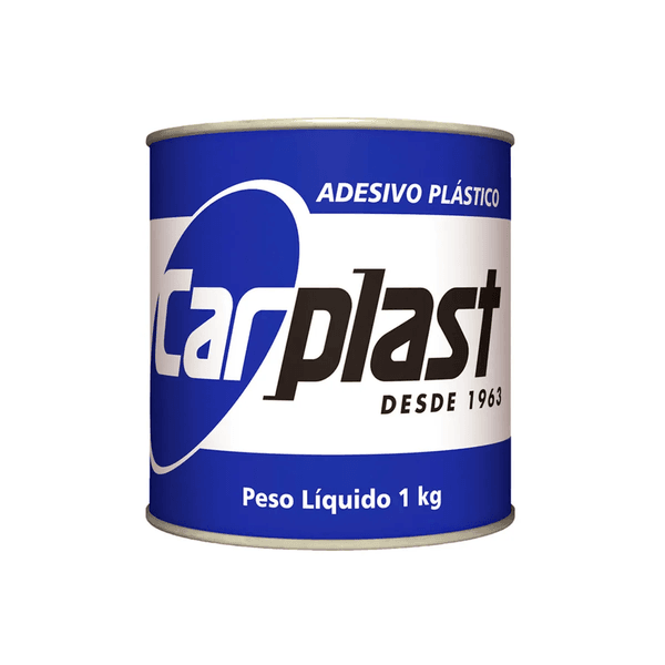 Massa Plástica 1 Kg Carplast Cinza com Catalisador