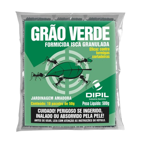 Formicida Granulado Grão Verde 500gr Dipil