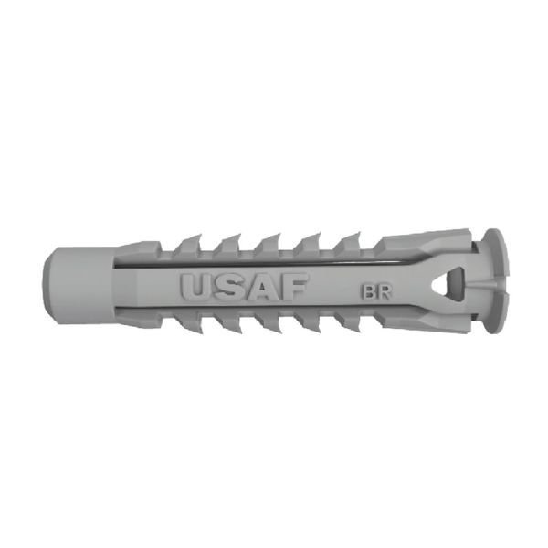 Bucha Plástica U-TBI Cinza 6mm com 1000 Unidades