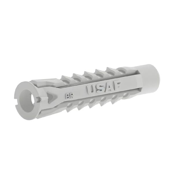 Bucha Plástica U-TBI Branca 10mm com 500 Unidades