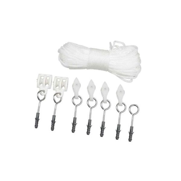 Kit Varal De Teto 13 Metros 0104 Polibel