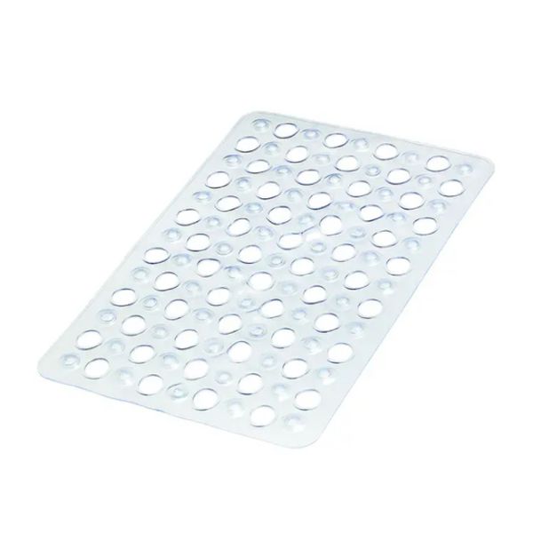 Tapete Plástico Para Banho 48X32cm Transparente Primafer PR2612-2