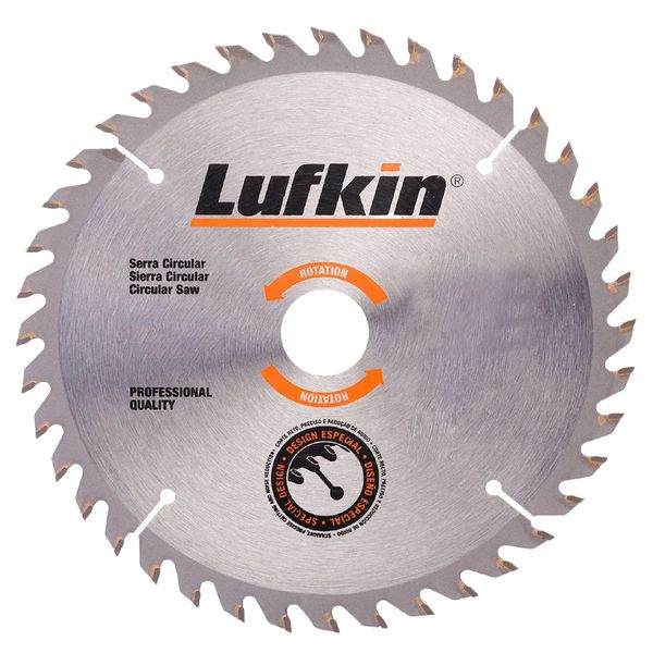 Disco de Serra Esquadria 10 pol x 80 Dentes Para Madeira Lufkin 810080L