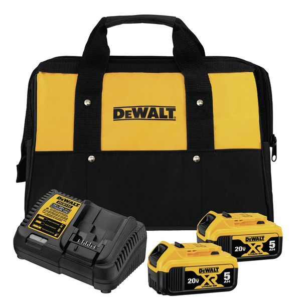 Kit Carregador com 2 Baterias 20V 5,0AH DCB205C2K-BR