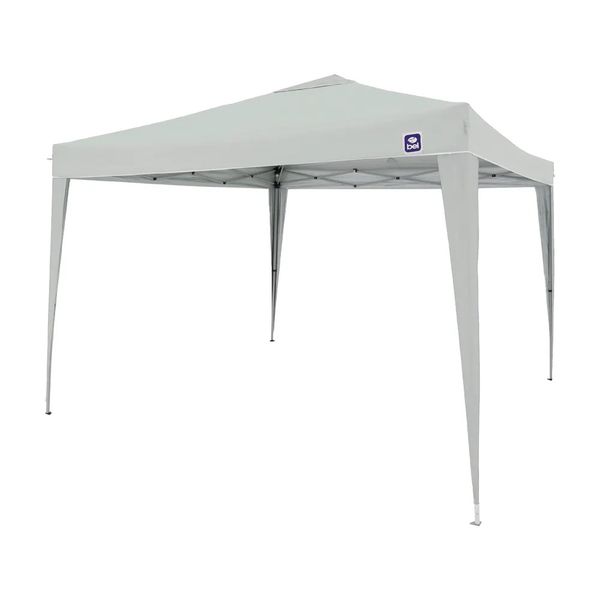 Tenda Gazebo Dobrável 3m x 3m Poliéster Branco Bel 331100