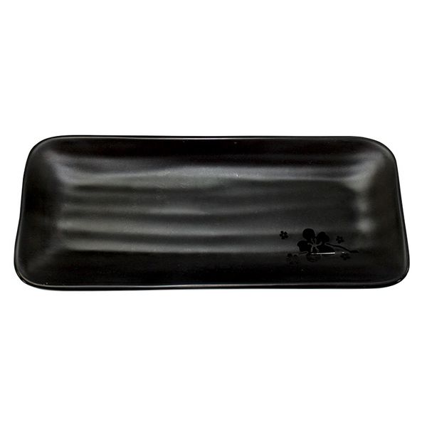 Travessa Retangular Oriental Borda Oval 27,5cm x 11,5cm Linha Kanpai Premium 30003