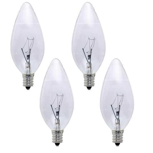 Kit Mini Lampadas Decorativas 7W E-12 4 Peças Bestfer 127V BFH1523