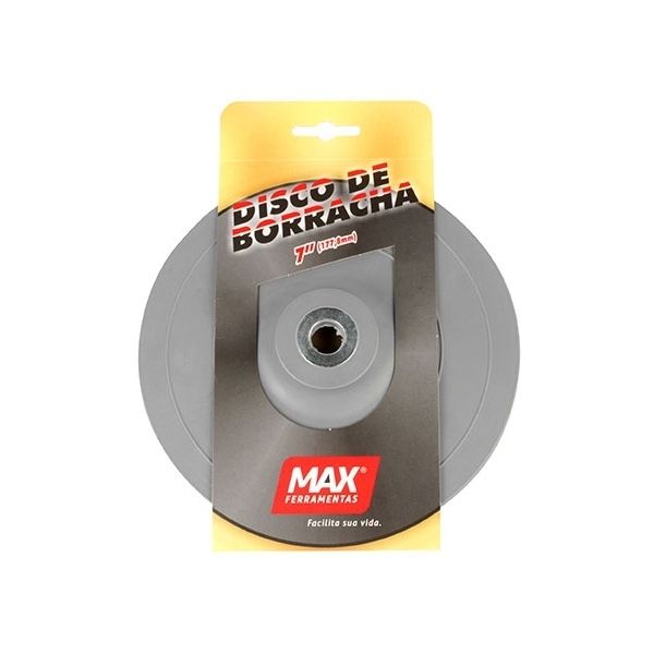Disco De Borracha Flexível 7'' 14770 Max 