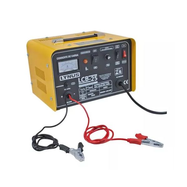 Carregador de Bateria 12/24V 25-150Ah LCB-25 Lynus 5389.2