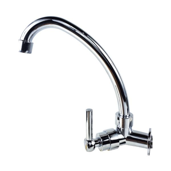 Torneira Cozinha de Parede ABS Cromado Bica Alta 431001