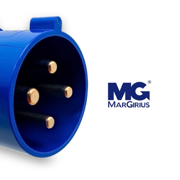 Pino Macho Industrial 16A 3P+T 21659 Margirius | Santec