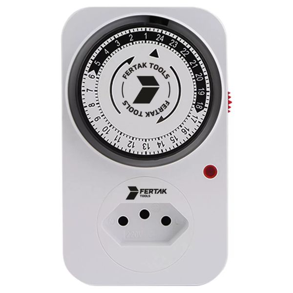 Timer Temporizador Analógico 8250 Fertak Bivolt