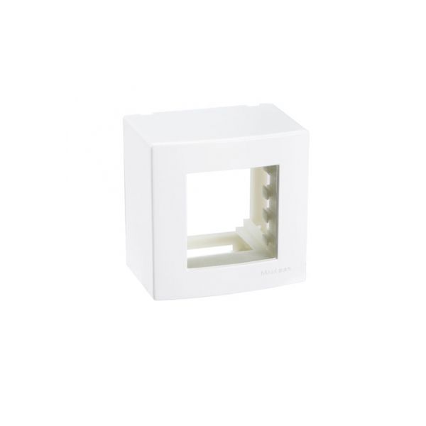 Caixa Sobrepor Sistema X 2 Postos Linha Sleek Margirius 