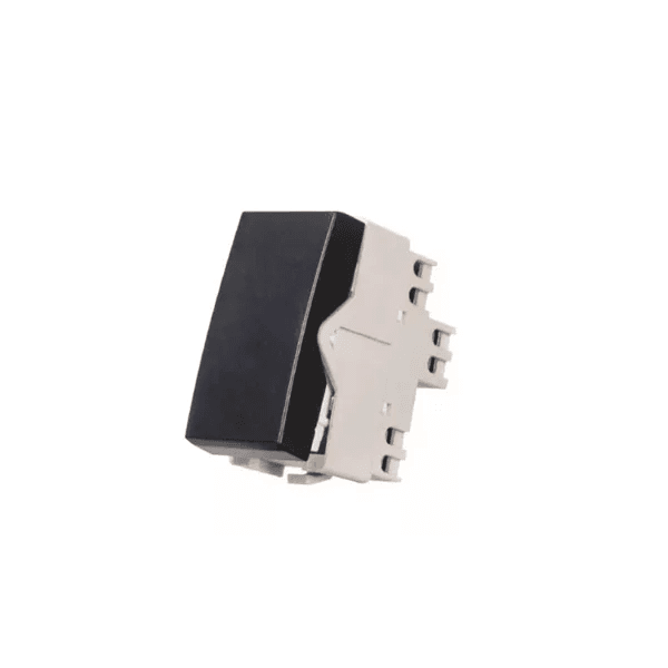 Módulo Interruptor Paralelo 10A Clean Preto Fosco Margirius