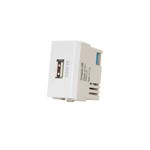 Módulo Carregador De Usb 2A Linha Infiniti Margirius