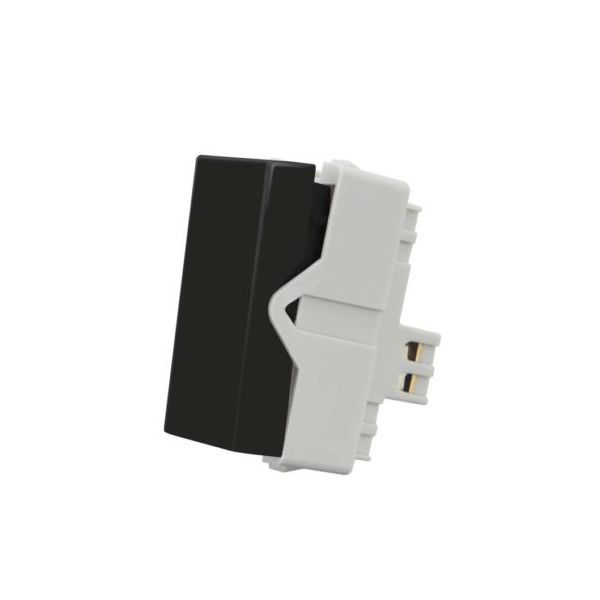 Módulo Interruptor Simples Linha Infinity Ebony Margirius