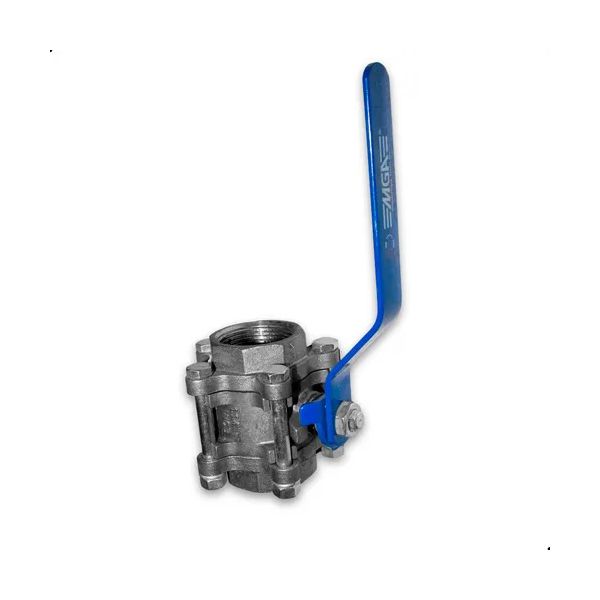 Registro Valvula Esfera Tripartida 1.1/4" BSP Serie 1000 MGA