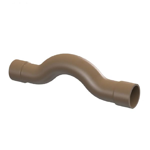 Curva Soldável Marrom de Transposição 32mm Platubos