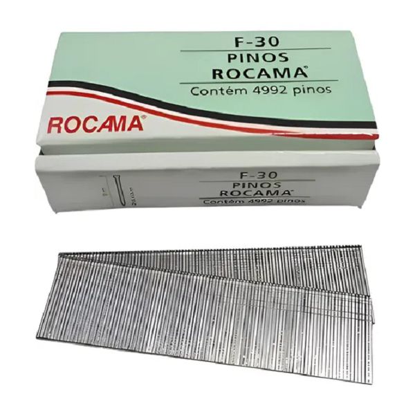 Caixa De Pinos F-30 Para Pinador Pneumático com 4992 Peças
