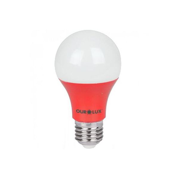 Lampada de Led 7W Vermelha 05457 Ourolux