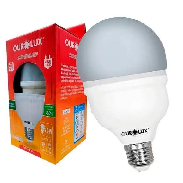 Lampada Led 20W 6500K Ourolux 20373