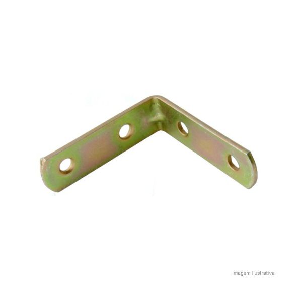 Cantoneira 60 X 20mm Cartela Com 2 Peças 4474