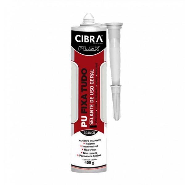 Adesivo Cola PU Tudo Branco 400gr Cibrasil 150137