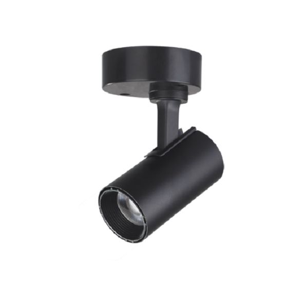 Spot Direcionavel Sobrepor 7W 3000K Preto Bivolt Foxlux 92.55